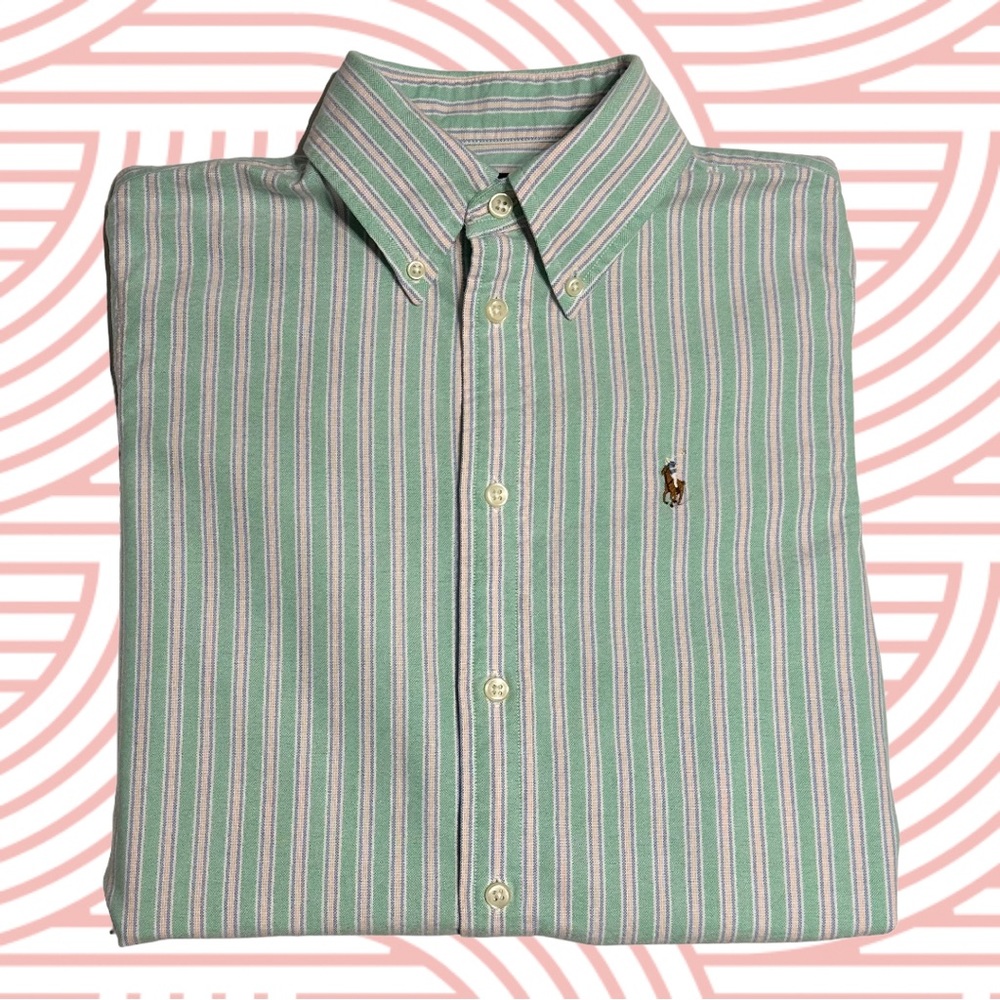 Women’s Ralph Lauren Long Sleeve Casual Button Down Shirt